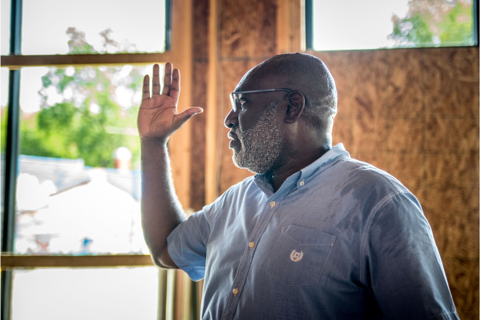 Sidney Ellis, Executive Director of the Kalamazoo County Land Bank, says the 1601 E. Main St. condominium project is expected to open in November 2023.