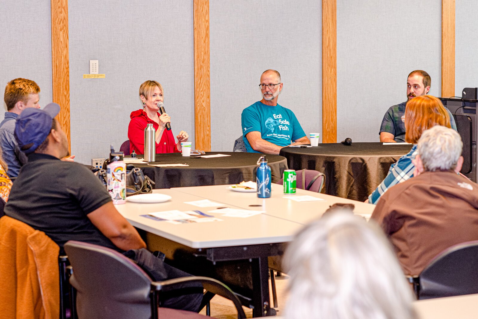 Dr. Lynne Heasley, WMU Professor of Environment and Sustainability, was a panelist.