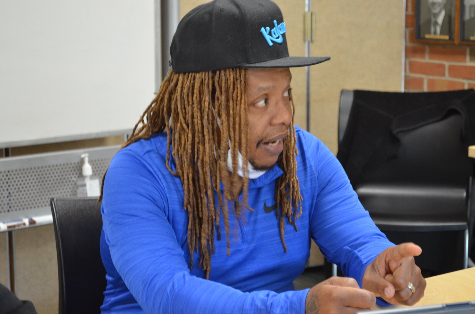 Michael Wilder, coordinator of the city of Kalamazoo’s Group Violence Intervention Program, which aims to stop gun violence, he doesn’t understand the thinking that has young men shooting into homes to try to get even with one another.