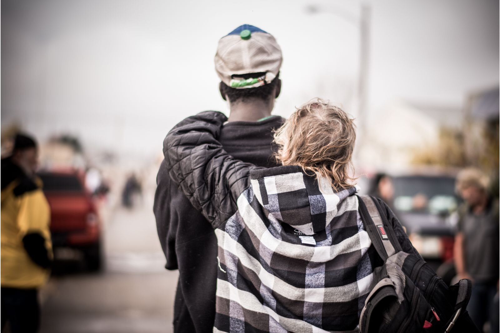 "My job is to listen first and help address their healthcare needs, so I can help them get into a better spot," says Dr. Nicholas Helmstetter of Street Medicine Kalamazoo.