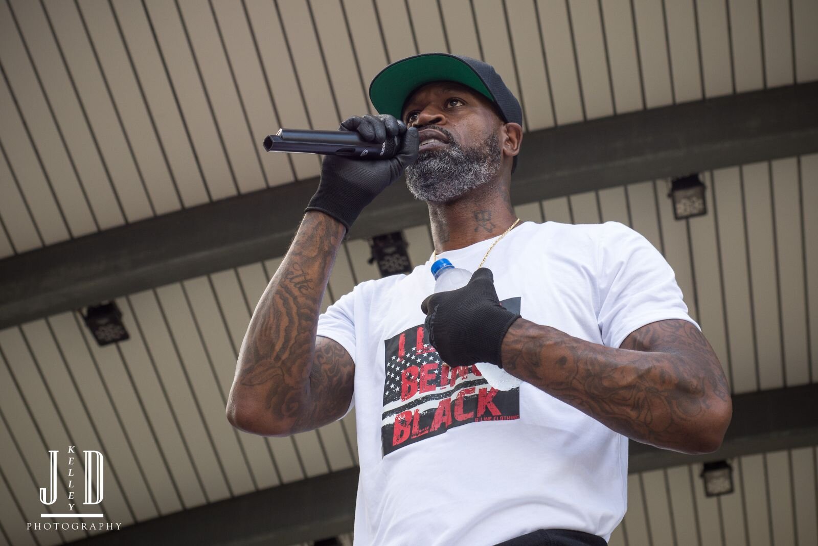 Stephen Jackson, a longtime friend of George Floyd and former NBA basketball player, was in Kalamazoo to speak up for people who have little or no voice in the fight to end police brutality.