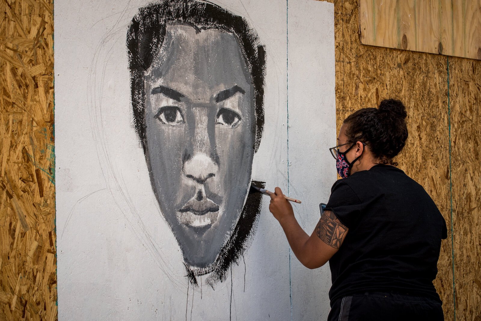 Artists converged on downtown Kalamazoo over the weekend.