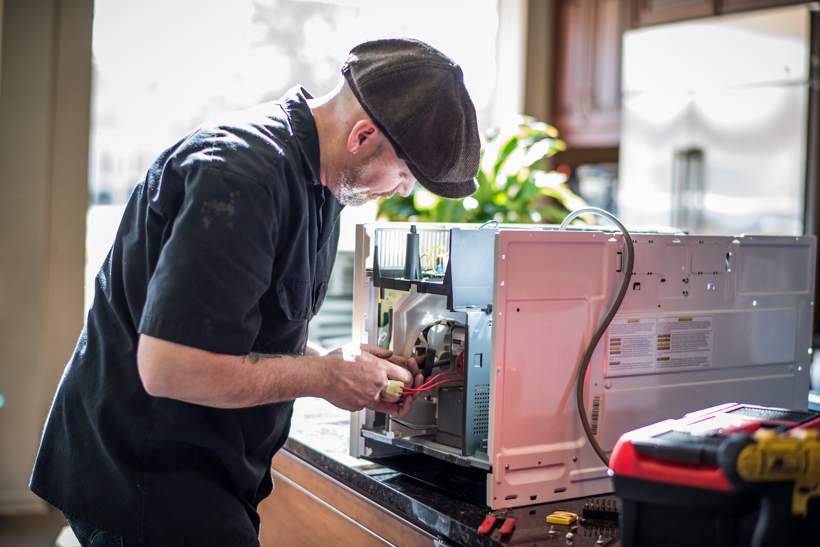 Inside George’s Appliance Co. at 1025 Miller Road in Kalamazoo’s Edison Neighborhood.