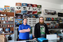 Elliot Parkhurst and Johnny Blaze