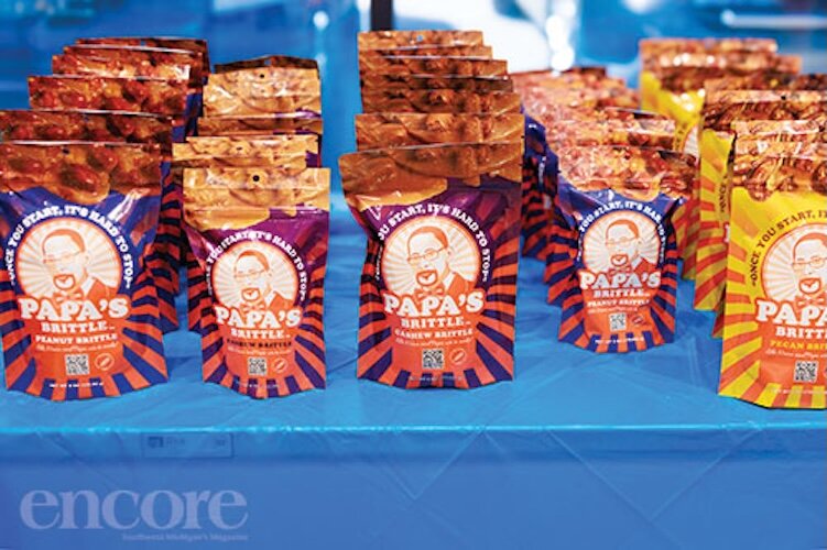 Varieties of Papa's Brittle are currently sold in Michigan and Tennessee as well as online.