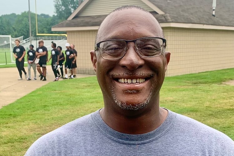Johnnie Berry Jr., director of the Kalamazoo Police Athletic League and coach of the Kalamazoo Vikings youth football team, Saturday’s youth football camp is a way for kids across the city to get to know one another en route to playing.