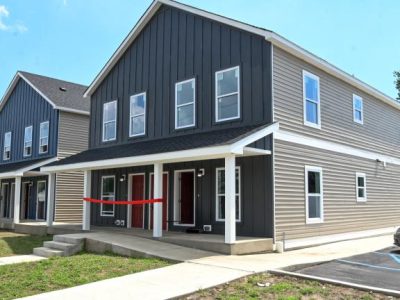 Kelly Court is an example of a modular built housing development from Community Housing Network.